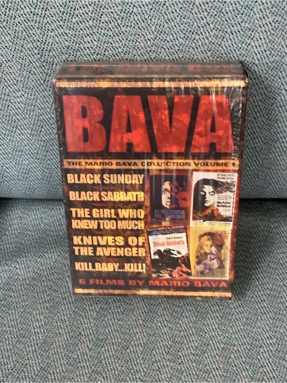 The Mario Bava Collection Volume 1 DVD 2000 5-Film Box Set Italian Horror